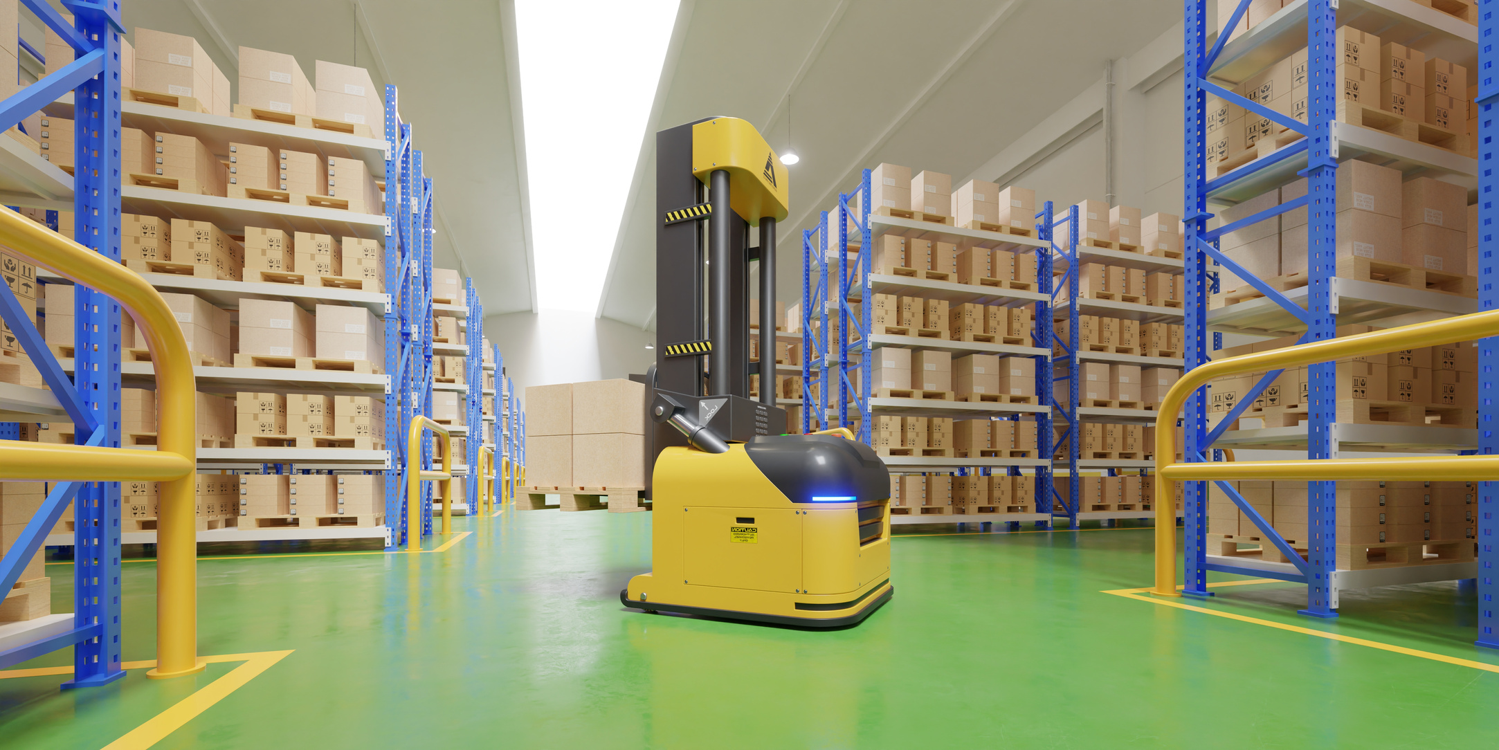 AGV Forklift Trucks-Transport More with Safety in warehouse.